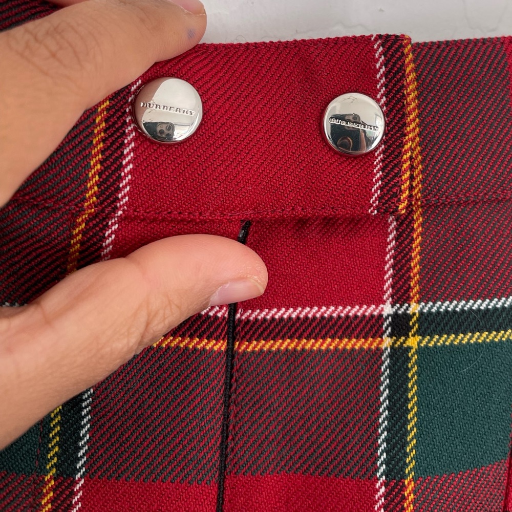 BURBERRY Plaid Trousers - Picture 8 of 14